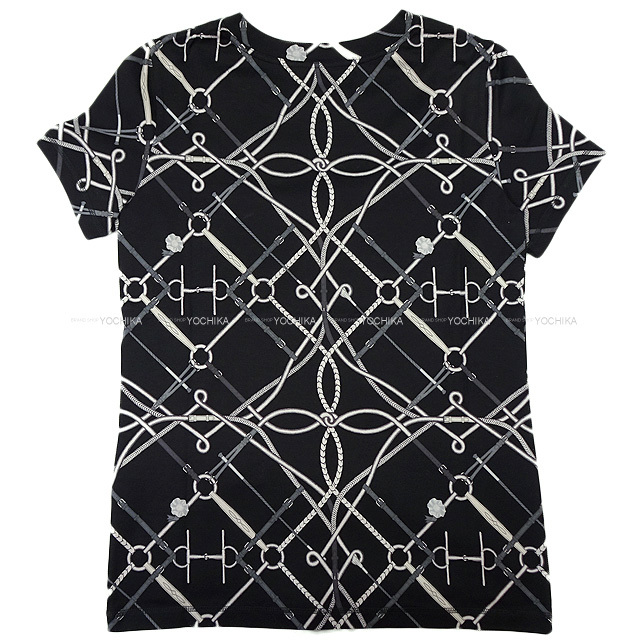 美品✨　エルメス　マルジェラ期　ボルデュック　Tシャツ　総柄　ロゴプリント　XS マルタンマルジェラスーパーコピー520限定モデル ロゴプリント