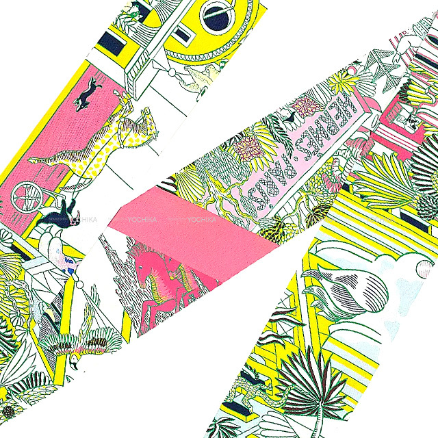 HERMES エルメス スカーフ マキシツイリー スリム アニマポリス  