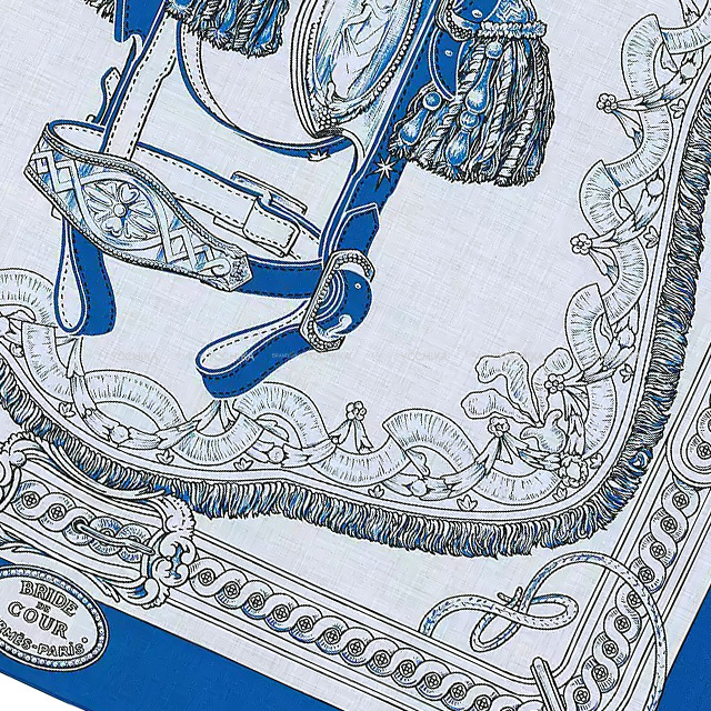 2020年 秋冬 HERMES エルメス スカーフ カレ140 ブリッド ドゥ クール