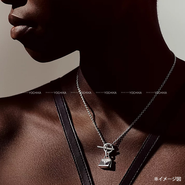 HERMES エルメス ネックレス アミュレット ケリー シルバー925  