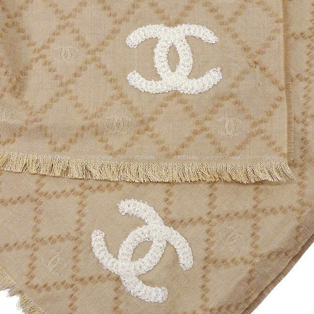 2022年 新作 CHANEL シャネル ストール ココマーク 大判ストール  