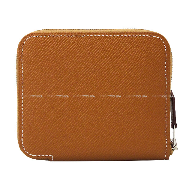 HERMES エルメス 二つ折り財布 アザップシルクイン コンパクト 空想の  