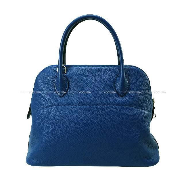 HERMES エルメス ショルダーバッグ ボリード31 ディープブルー
