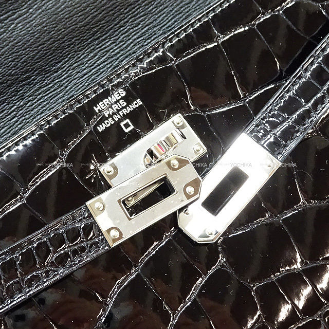 HERMES エルメス 長財布 ケリーウォレットトゥーゴー 黒 (ブラック