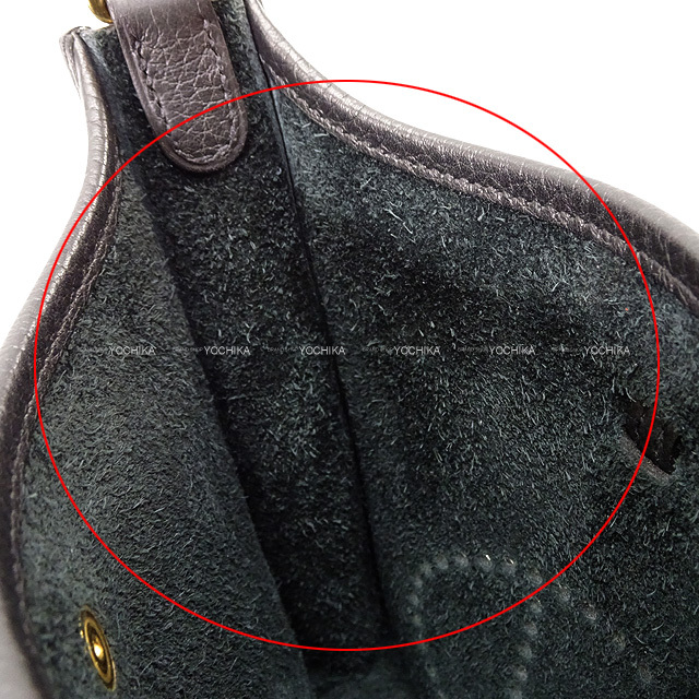 HERMES エルメス ショルダーバッグ エヴリン(エブリン) 16 TPM 黒 