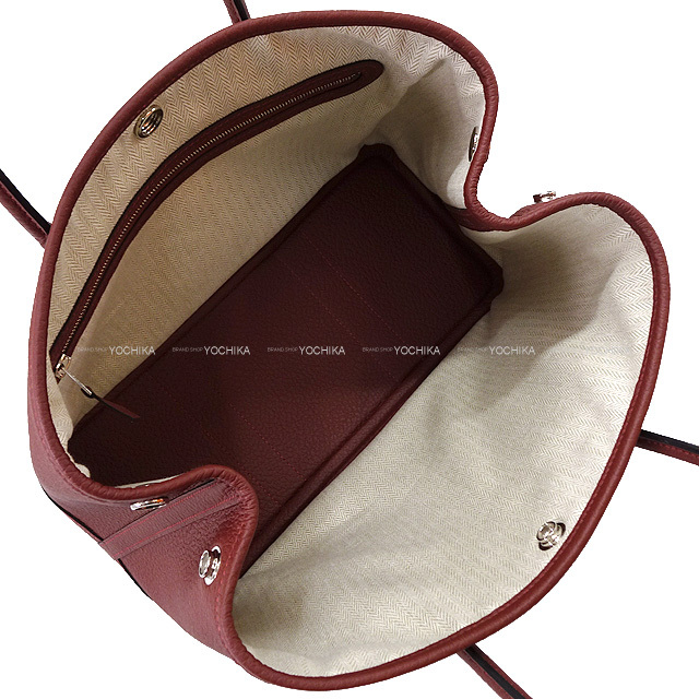HERMES エルメス トートバッグ ガーデンパーティ 30 TPM オールレザー