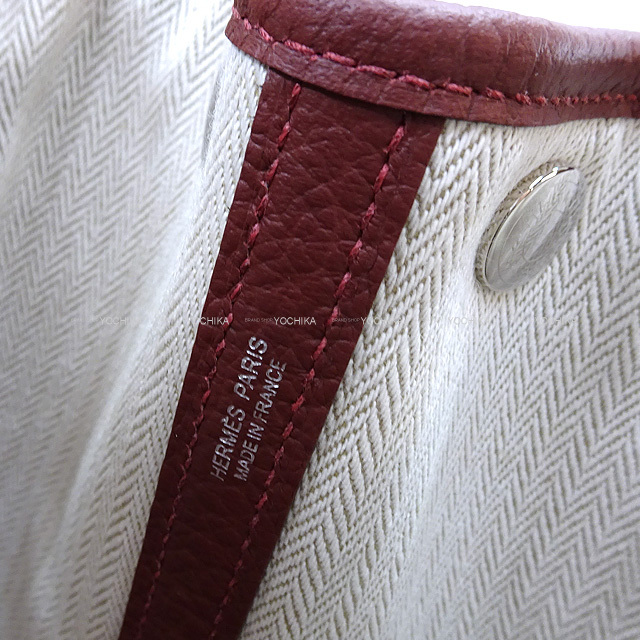 HERMES エルメス トートバッグ ガーデンパーティ 30 TPM オールレザー
