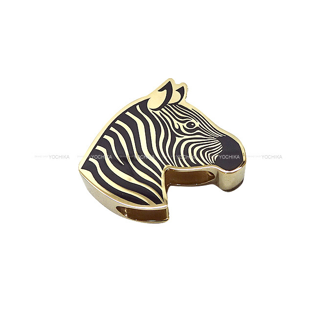 HERMES エルメス スカーフリング スクエアリング 90 ゼブラ シマウマ  