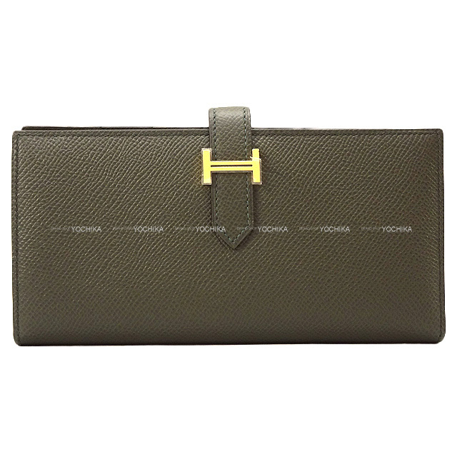 エルメス HERMES ベアンスフレ エプソン □I刻印 長財布 ヴァーミリオン エルメス ベアンスフレ ヴォーエプソン｜郡山のまじめな買取専門店Tamaki