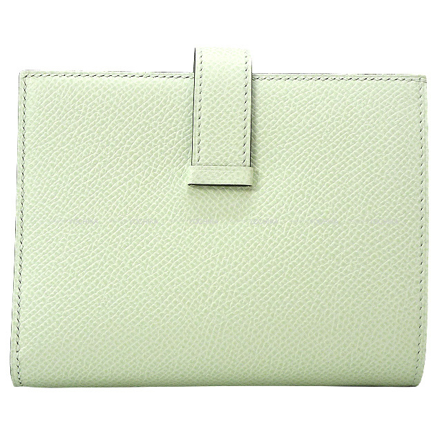 2022年秋冬 HERMES エルメス 二つ折り財布 ベアンコンパクト ヴェール  