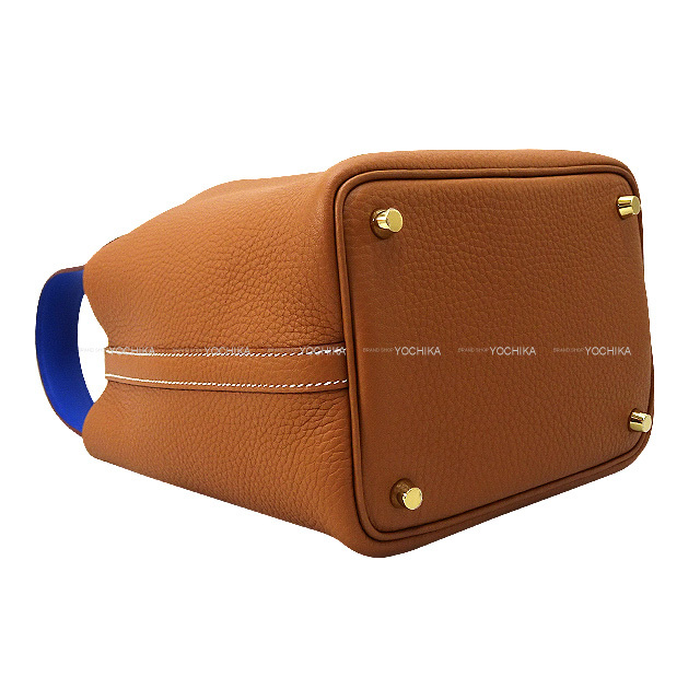HERMES エルメス ハンドバッグ ピコタンロック 18 PM エクラ ゴールド