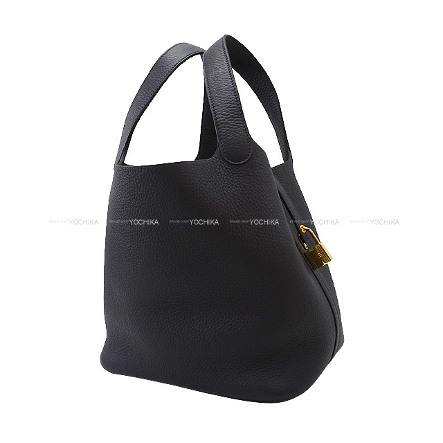 HERMES エルメス ハンドバッグ ピコタンロック 22 MM キャバン(カバン  