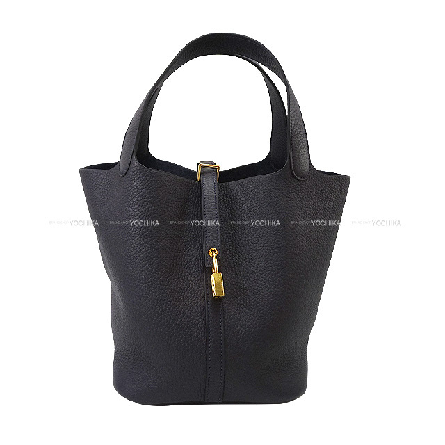 HERMES エルメス ハンドバッグ ピコタンロック 22 MM キャバン