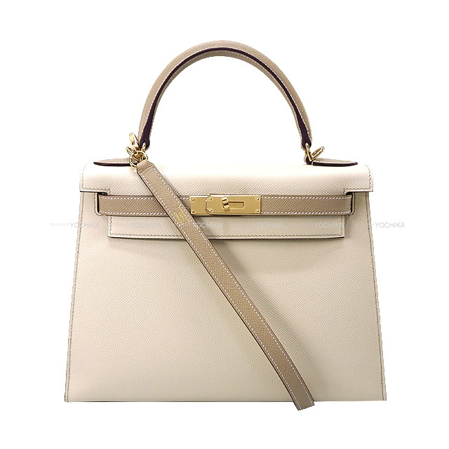 HERMES エルメス ショルダーバッグ ケリー28 外縫い スペシャル  