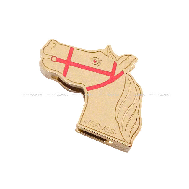 新品・未使用品）エルメス HERMES カドリージュ 馬 ツイリーリング  