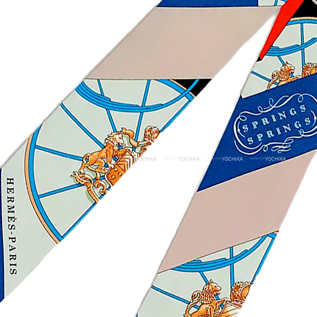 2022年秋冬 HERMES エルメス スカーフ ツイリー Springs Springs  
