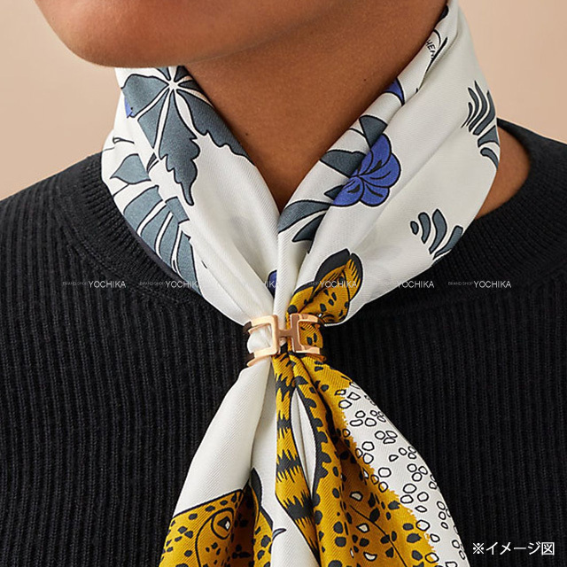 HERMESスカーフリング （エルメスのスカーフにアクセントを！スカーフ  