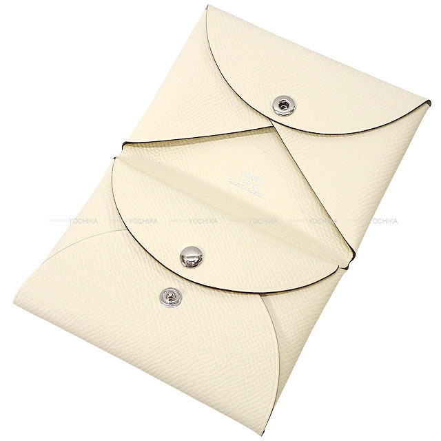 HERMES エルメス カードケース カルヴィ デュオ ナタ エプソン  