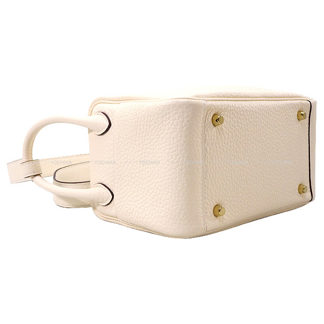 新品★最新K刻印 エルメス ミニ リンディ ナタ ゴールド金具 HERMES エルメス ショルダーバッグ リンディ 20 ミニ ナタ トリヨン