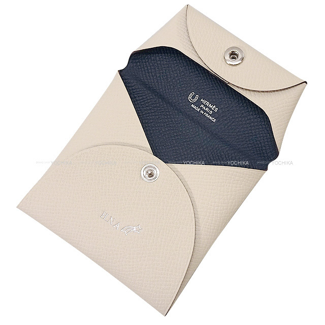 HERMES エルメス コインケース バスティア スペシャルオーダー クレ  