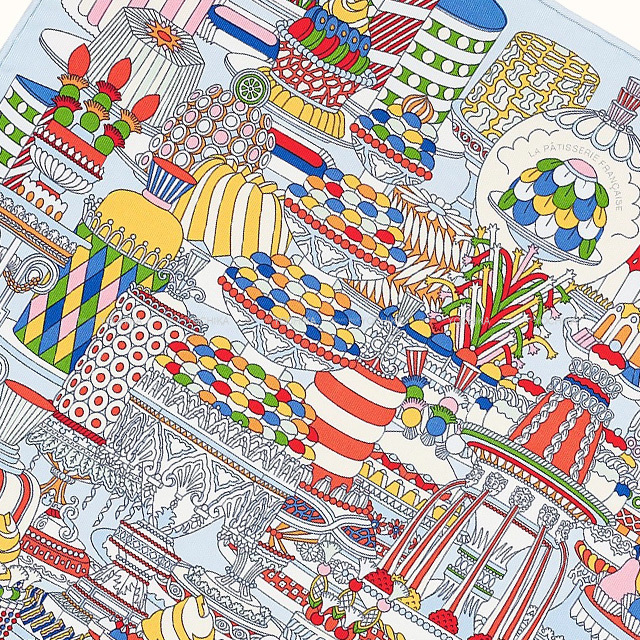 2022年 春夏 HERMES エルメス スカーフ カレ45 ガヴロッシュ  