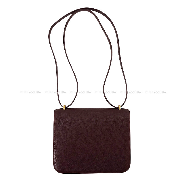HERMES エルメス ショルダーバッグ コンスタンス3 ミニ ヴェルソ 新品)HERMES エルメス コンスタンス 3 ミニ ヴェルソ シェーブル