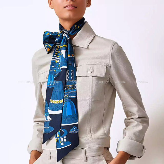 2020年 春夏 HERMES エルメス スカーフ マキシツイリー スリム  