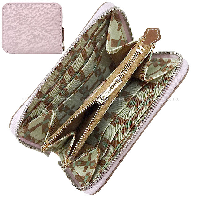 2022年秋冬 HERMES エルメス 二つ折り財布 アザップシルクイン  