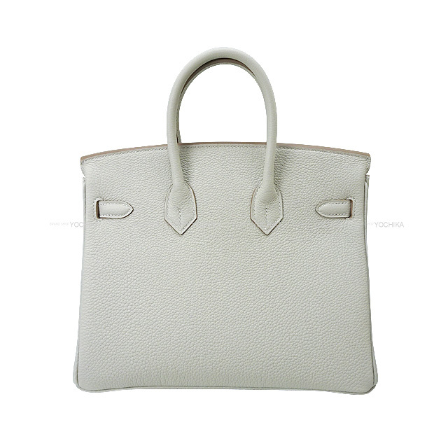 HERMES エルメス ハンドバッグ バーキン25 グリスパール (グリペール
