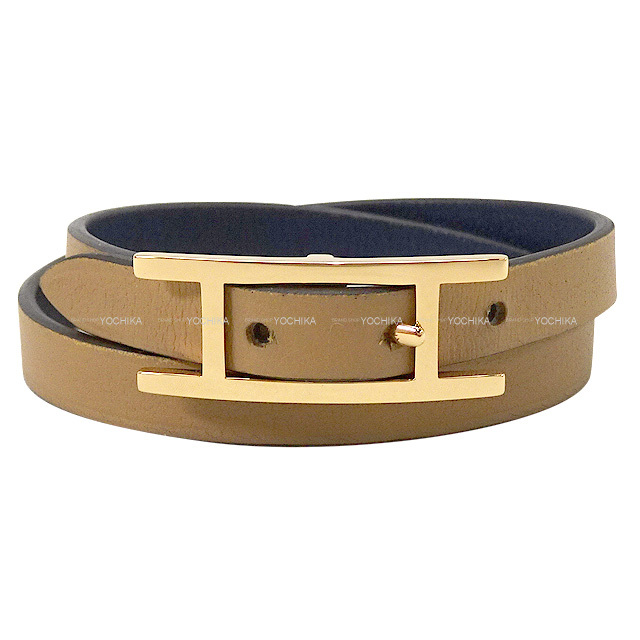 HERMES エルメス リバーシブル ブレスレット ビーアピ ドゥブル  