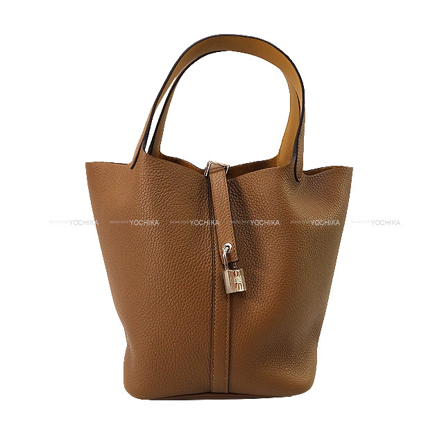 HERMES エルメス ハンドバッグ ピコタンロック 22 MM エクラ