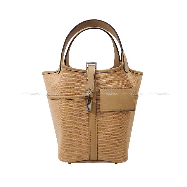 HERMES エルメス ハンドバッグ ピコタンロック 18 PM カーゴ ポケット 