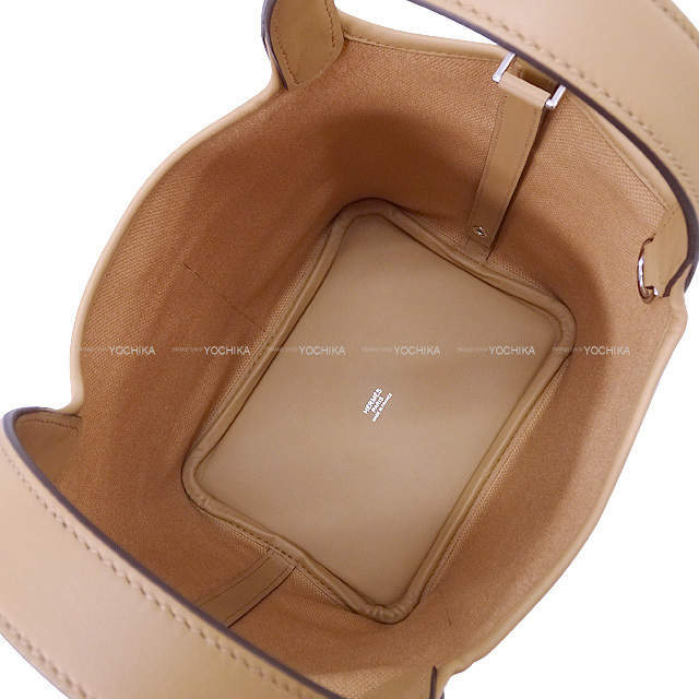 美品【HERMES】ブラウン PICOTIN ポケット カーゴ ハンドバッグ HERMES エルメス ハンドバッグ ピコタンロック 18 PM カーゴ