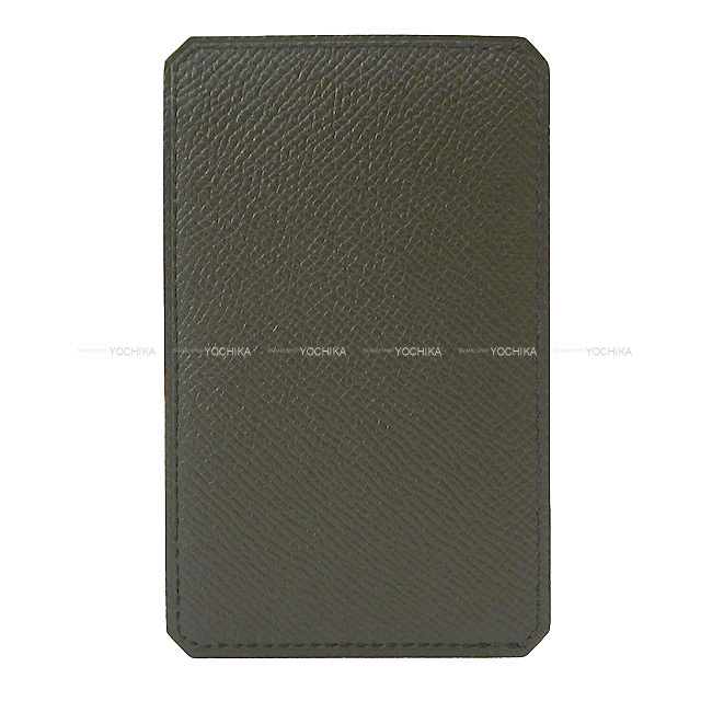 HERMES エルメス カードケース シティ 3CC カラーブロック ヴェール  