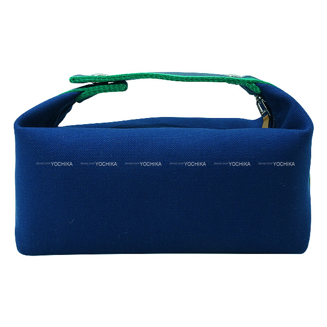 エルメス HERMES ボリードポーチPM ブラック トワル レディース ポーチ  