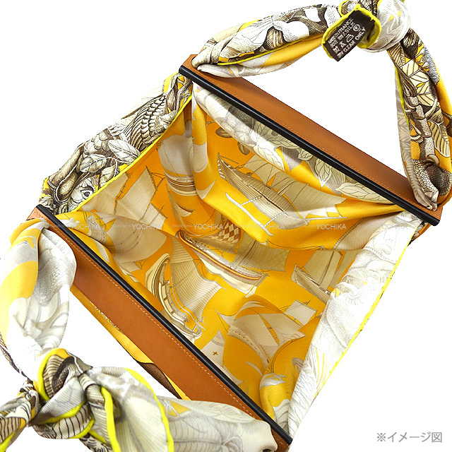 HERMES エルメス シルキット スカーフ カレ用 バッグアクセサリー  