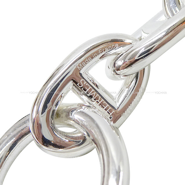 HERMES エルメス ブレスレット シェーヌダンクル MM 17コマ シルバー
