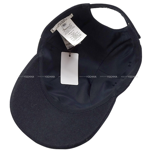 新品未使用 タグ付き エルメスキャップ型 巻き上げ 麦わら帽子 2022ss  