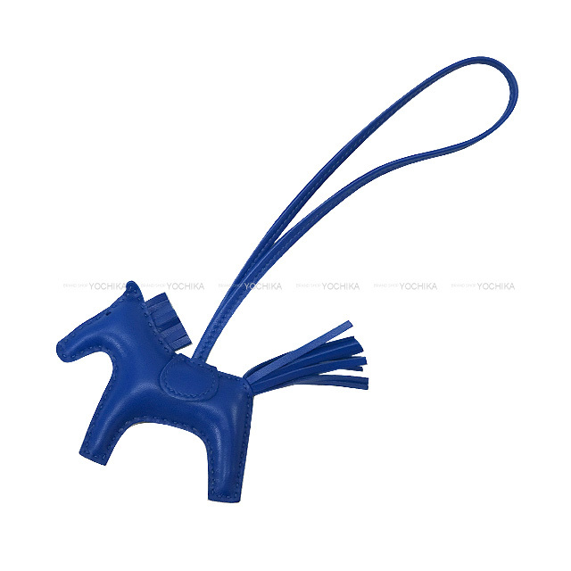 HERMES エルメス バッグチャーム ロデオ PM ソーブルー SO BLUE ブルー  