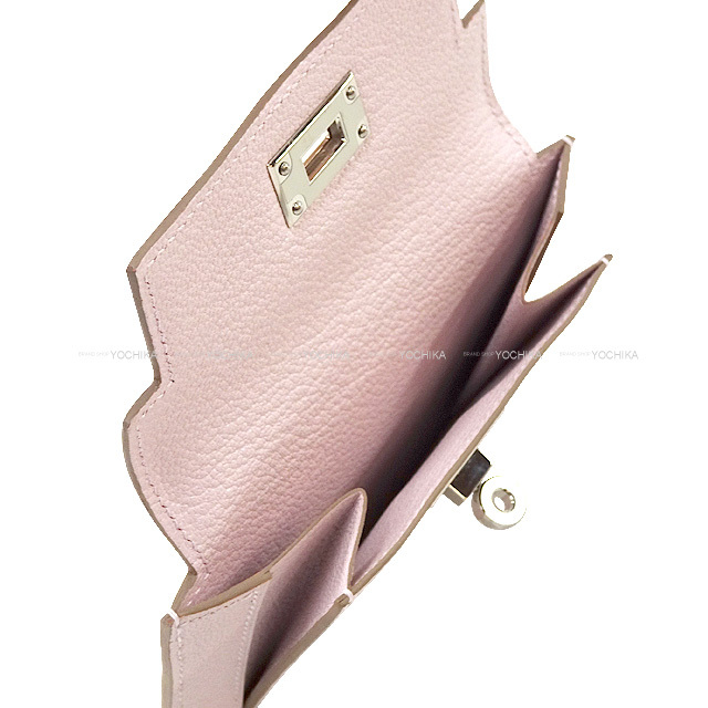 HERMES エルメス コインケース ケリーポケット モーヴペール