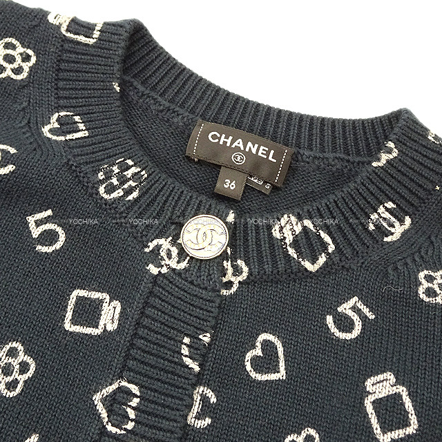 2023年 クルーズ CHANEL シャネル カーディガン アイコン モチーフ 