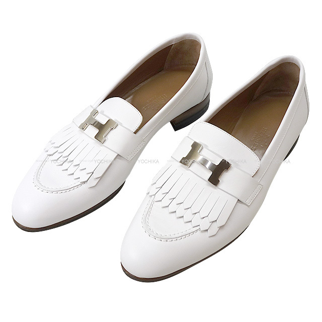 HERMES エルメス ローファー ローファー フリンジ モカシン ロイヤル  
