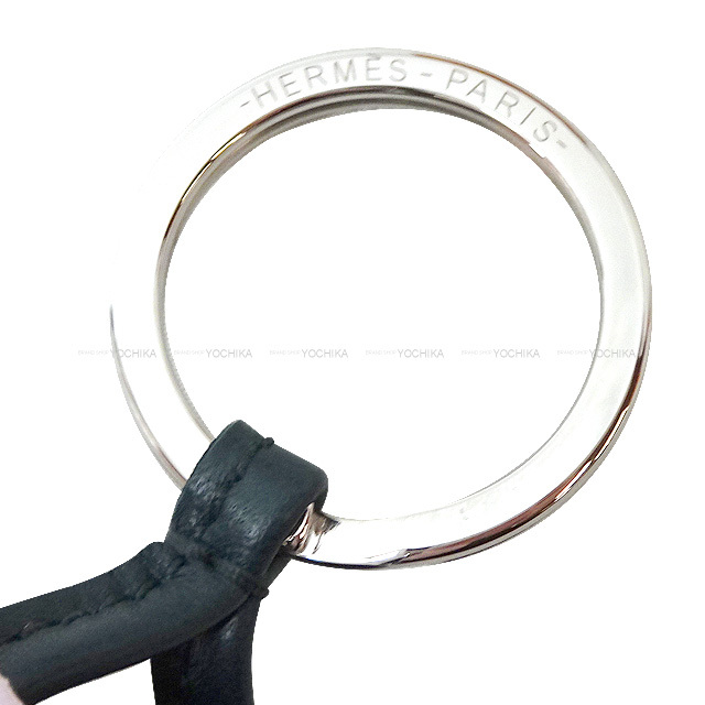 エルメス HERMES キーホルダー(チャーム) カルメン トスカ×シルバー