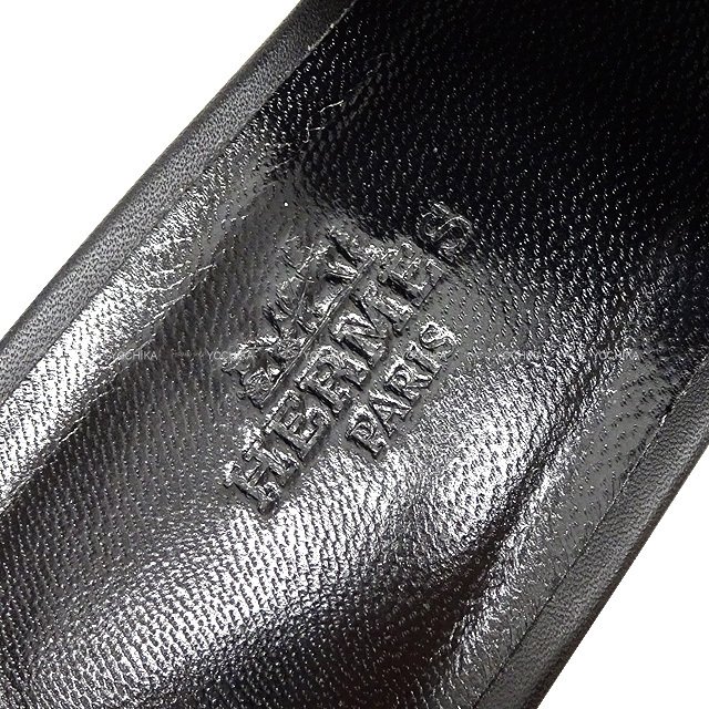 HERMES エルメス サンダル クルードセル オピウム セリエボタン
