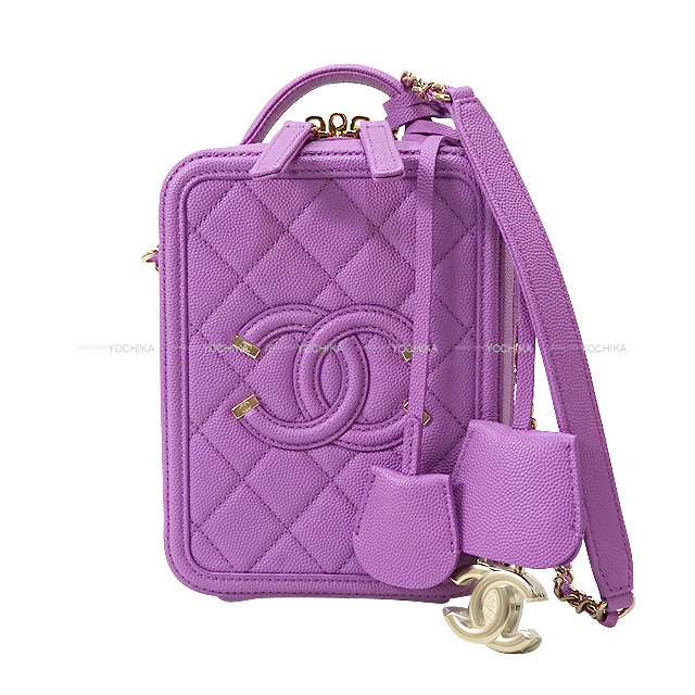 CHANEL シャネル ショルダーバッグ CCフィリグリー マトラッセ ココ  