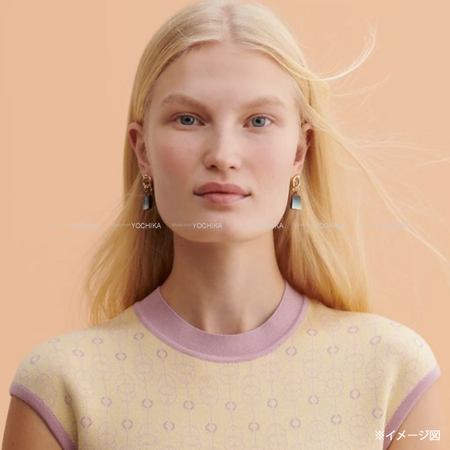 HERMES エルメス ピアス アミュレット マロキニエ フュージョン カデナ  