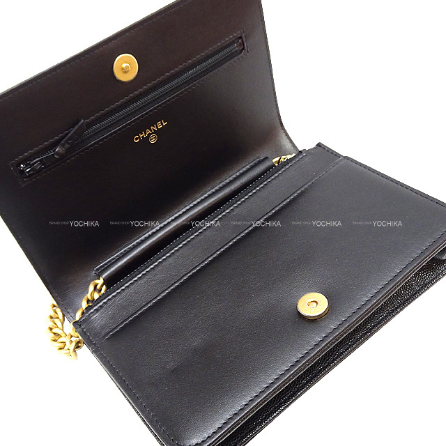 楽天市場】≪Brand new≫ CHANEL Medium Flap Walette Black
