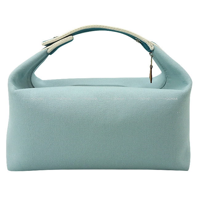 HERMES エルメス ポーチ ブリッドアブラック GM ユーカリ トワル  