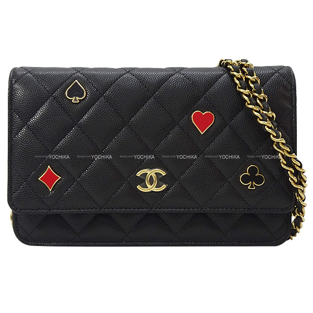 2023年 クルーズ CHANEL シャネル チェーンウォレット(WOC) ココマーク 