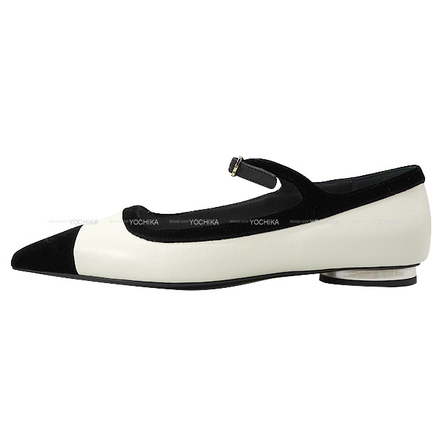 2022年 秋冬 CHANEL シャネル パンプス メリージェーン バイカラー  